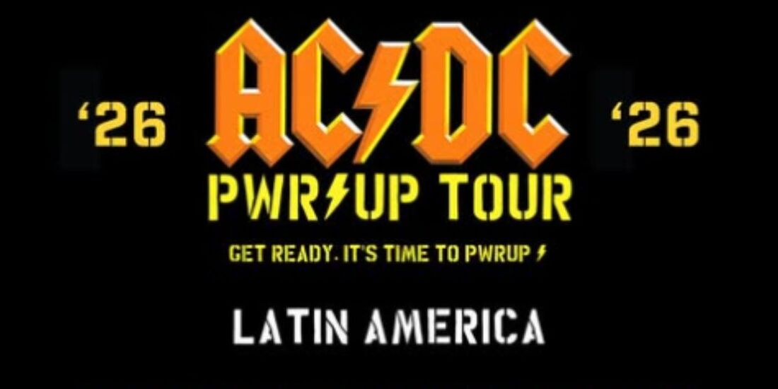 A turnê ''Power Up'' do AC/DC terá duas datas no Brasil