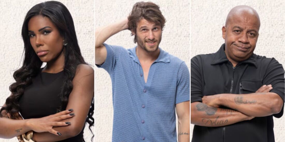 Carol Lekker, Matheus Martins e Toninho Tornado formara a oitava roça em ''A Fazenda''