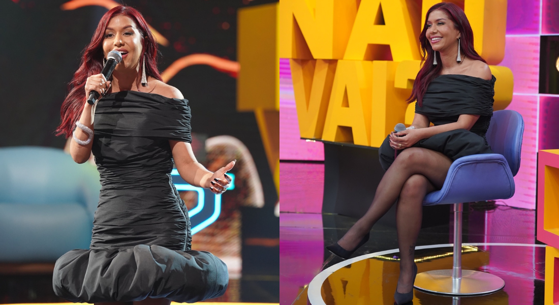 Priscila Senna participou do Caldeirão com Mion deste sábado (8)