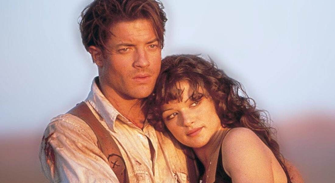 Brendan Fraser e Rachel Weisz estrelaram "A Múmia" em 1999