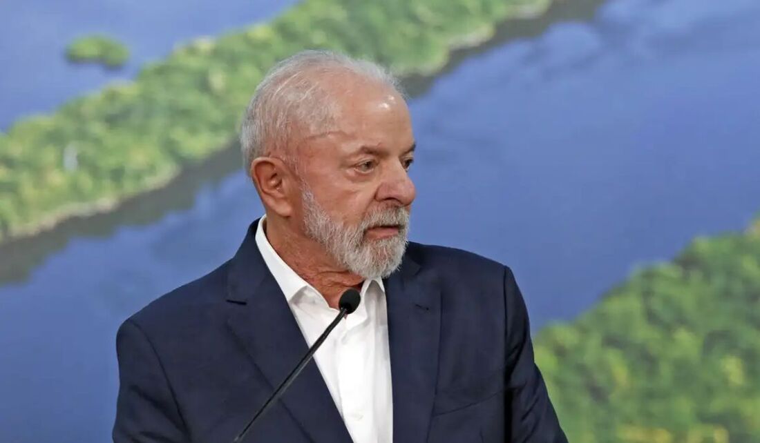 Presidente da República, Luiz Inácio Lula da Silva, em entrevista coletiva após reuniões na COP