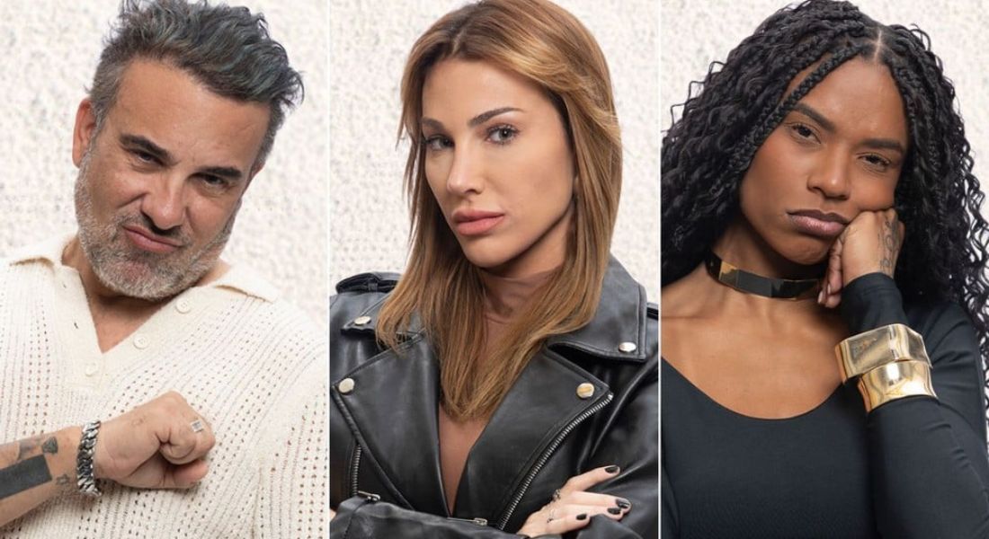 Fabiano Moraes, Maria Caporusso e Kathy Maravilha estão na berlinda de "A Fazenda 17"