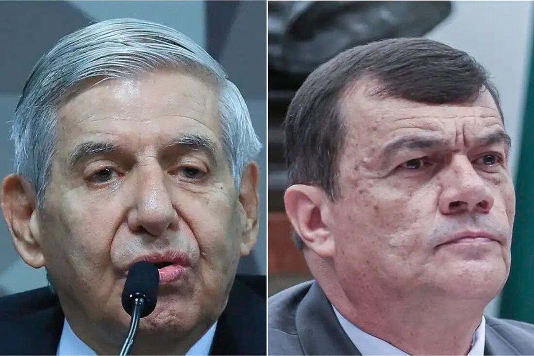 Augusto Heleno e  do Paulo Sérgio Nogueira