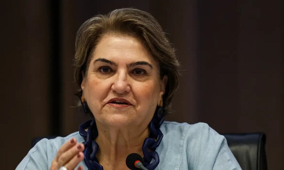 A ministra das Mulheres, Márcia Lopes.