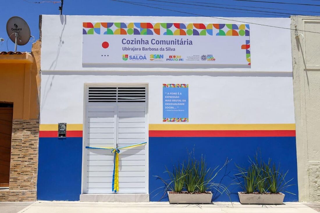 Combate à Fome: Governo de Pernambuco inaugura nova cozinha comunitária em Saloá