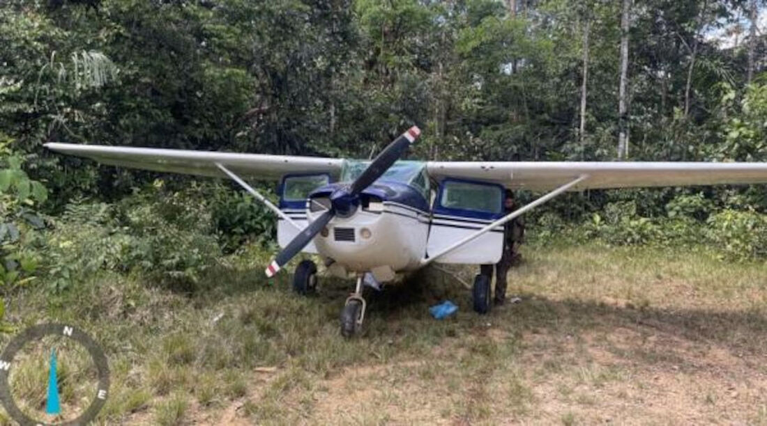 Aeronave oi interceptada pela FAB