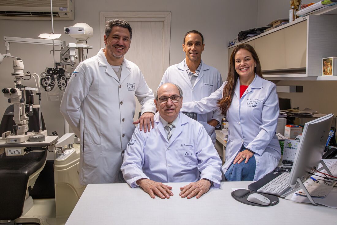 Alexandre Ventura, Fernando Ventura, Carlos Gustavo Gonçalves e Catarina Ventura Sócios-diretores do IOFV