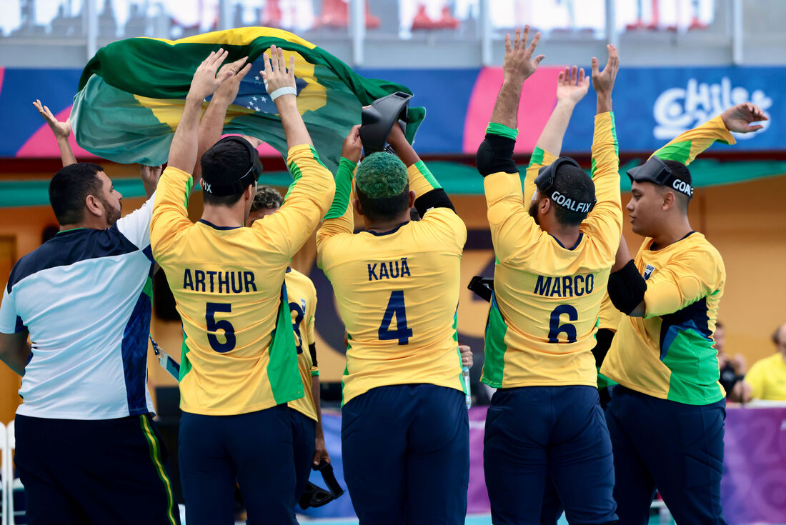 As conquistas vieram nas modalidades de atletismo e goalball