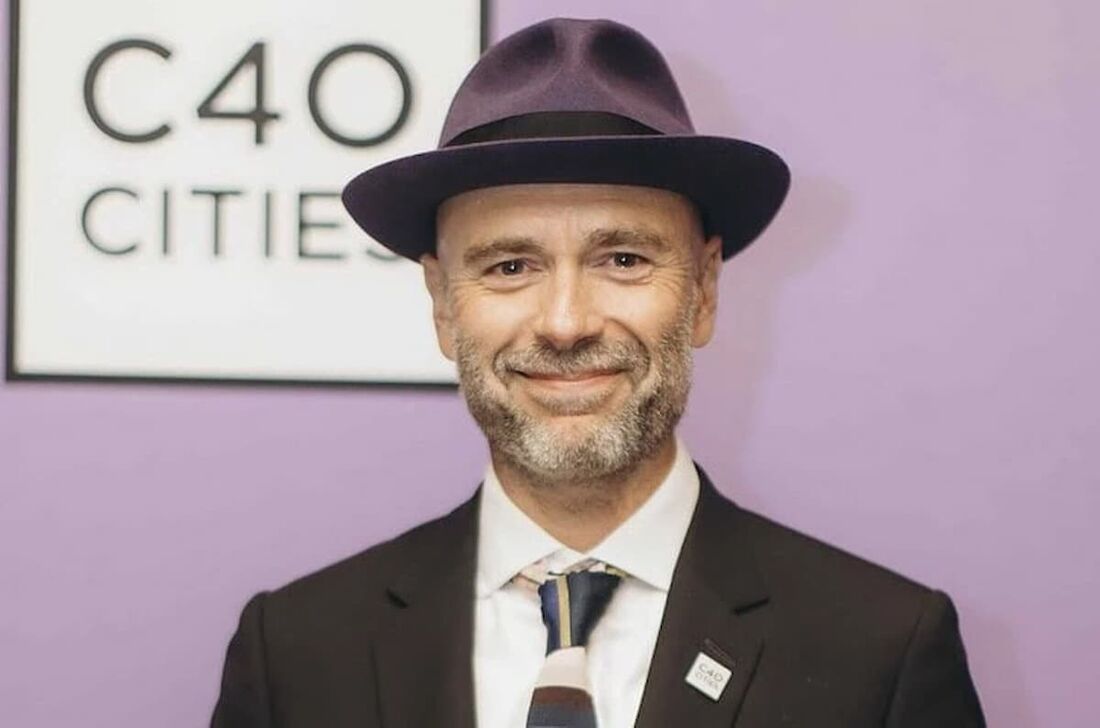 O diretor-executivo do C40, Mark Watts