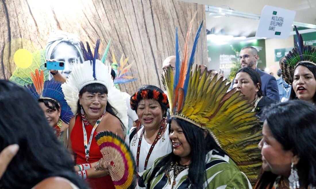 A ministra dos Povos Indígenas, Sônia Guajajara