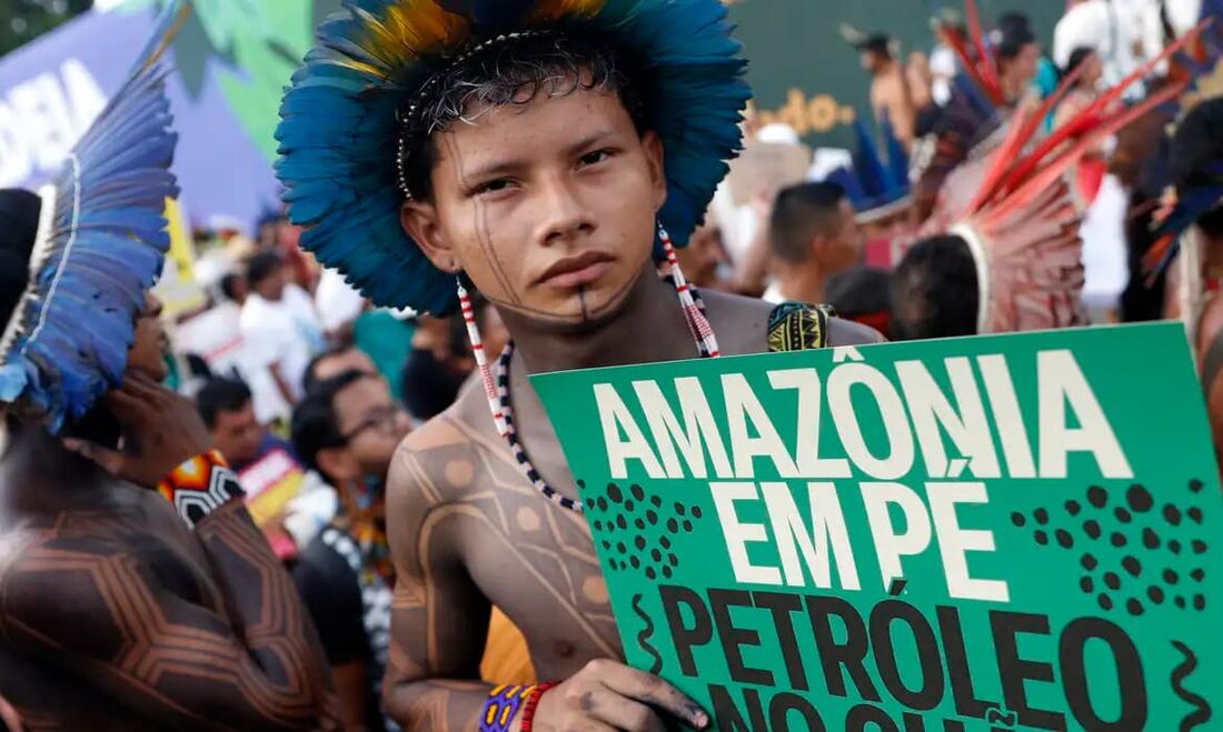 Em marcha global, indígenas cobram punição por morte de Guarani Kaiowá