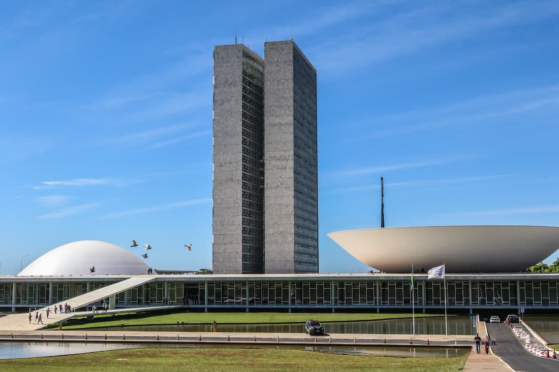 Fachada da Câmara dos Deputados, em Brasília
