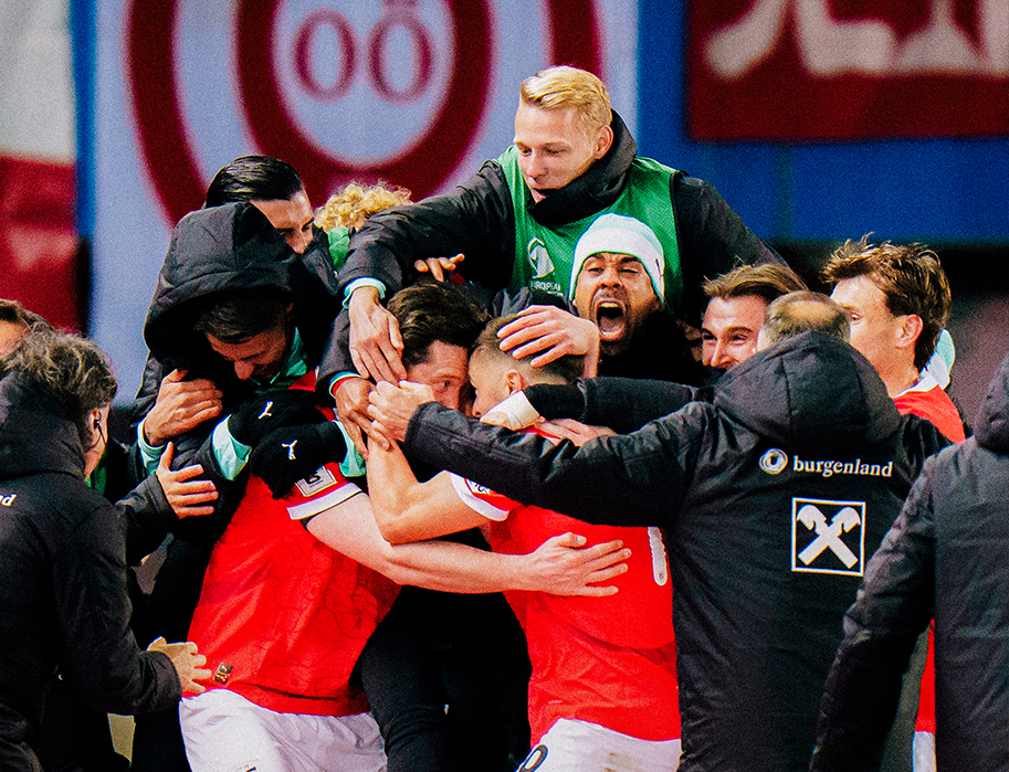 Apesar do empate contra a Bósnia, a Áustria garantiu sua classificação para a Copa do Mundo