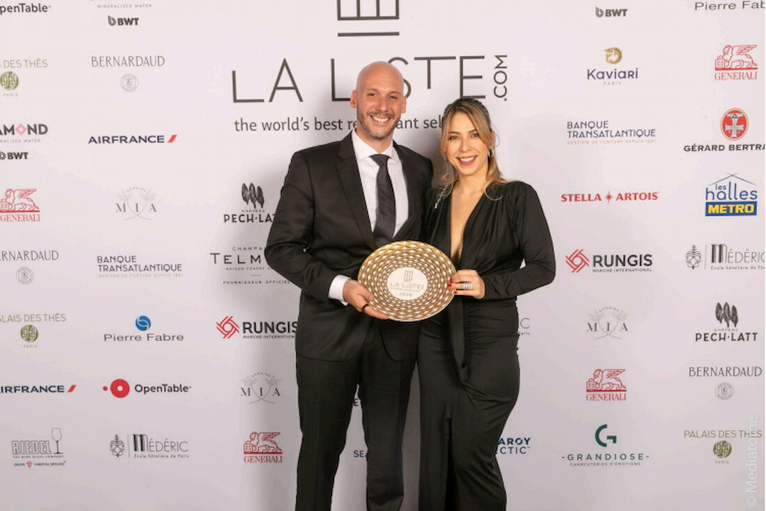 O restaurante Evvai, comandado pelo chef Luiz Filipe Souza e com confeitaria assinada pela chef Bianca Mirabili, recebeu o prêmio de "Melhor Restaurante do Brasil "