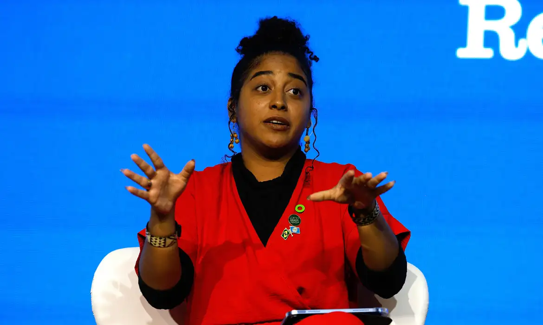 Marcele participou de um processo seletivo para a escolha do Jovem Campeão Climático