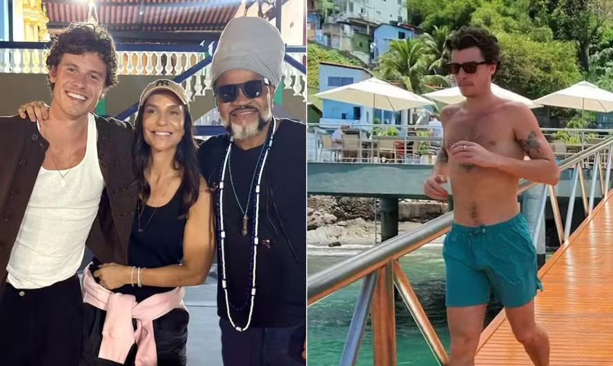 Shawn Mendes, Ivete Sangalo e Carlinhos Brown