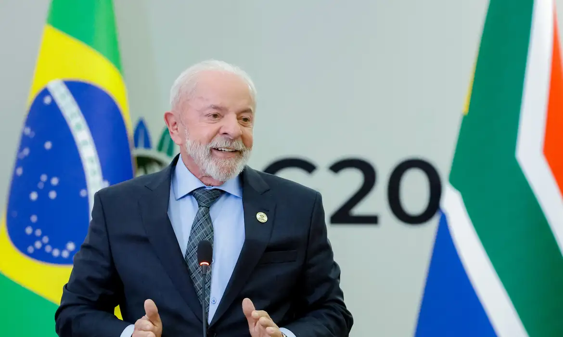 Lula em evento do G20