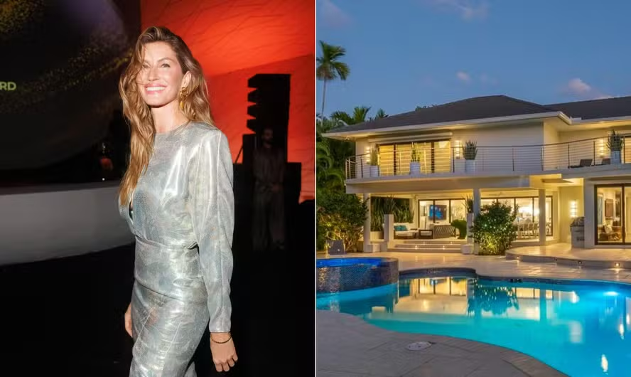 Mansão com que Gisele se 'mimou' para viver com Joaquim Valente
