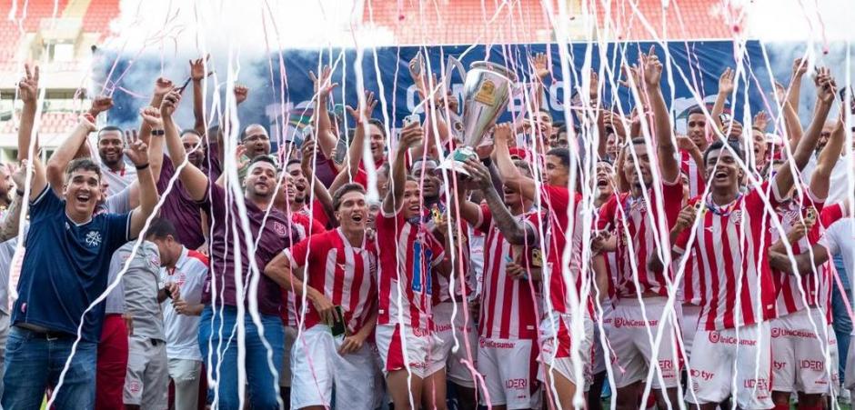 O Náutico venceu o Santa Cruz e se sagrou campeão pernambucano Sub-20