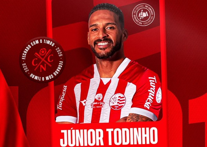 Júnior Todinho, novo reforço do Náutico