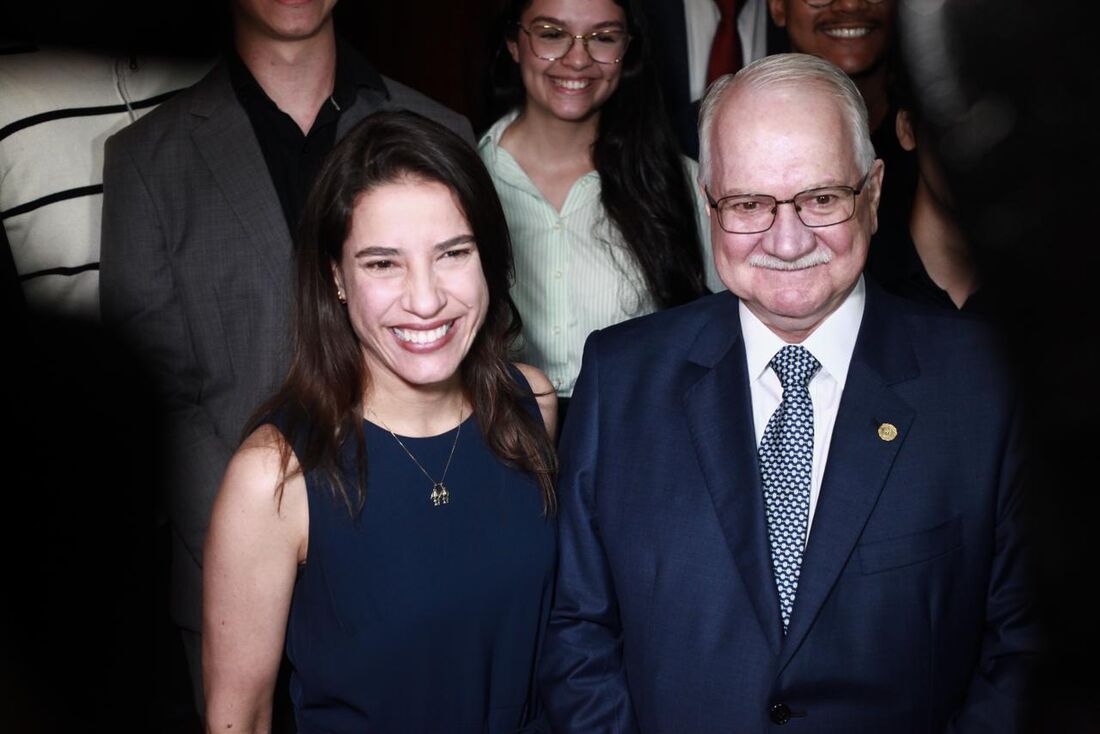 Abertura do mês nacional do júri. Na foto, a governadora Raquel Lyra e o ministro Édson Fachin