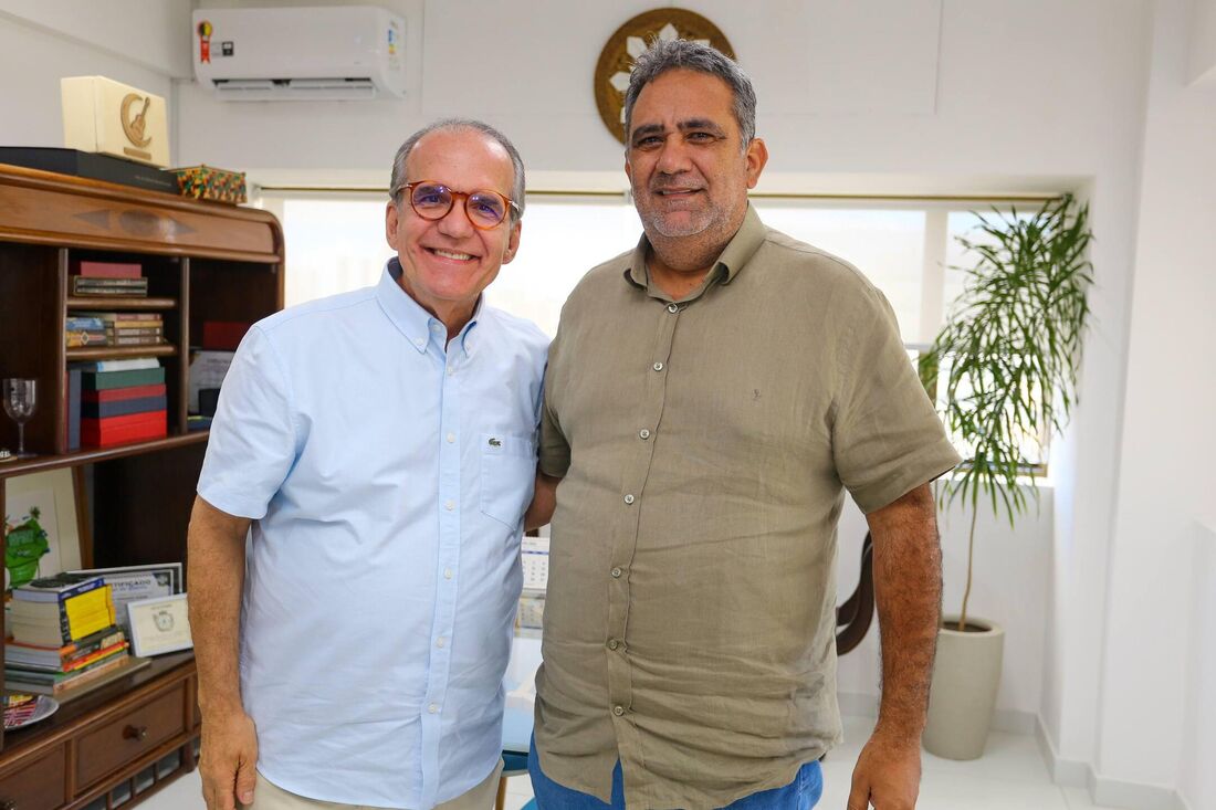 Senador Fernando Dueire e Prefeito de Moreilândia