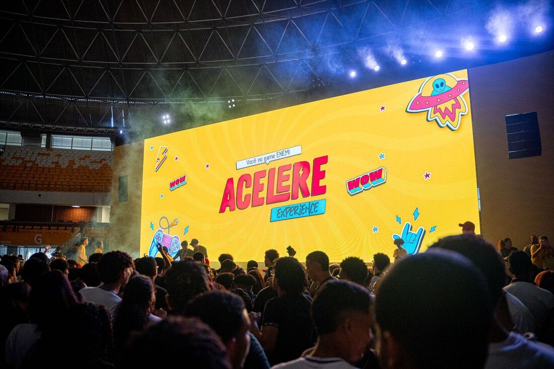 O Acelere Experience é uma das ações do Acelere no Enem, para incentivar o acesso à educação