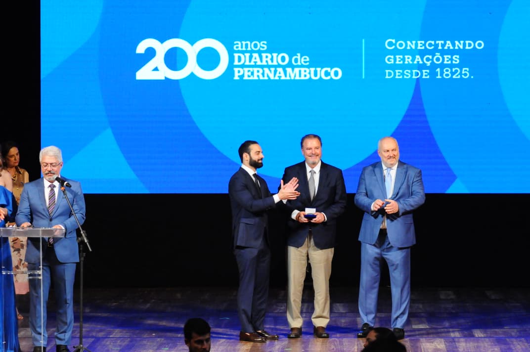 Evento em comemoração aos 200 anos do jornal Diario de Pernambuco, no Teatro de Santa Isabel. 