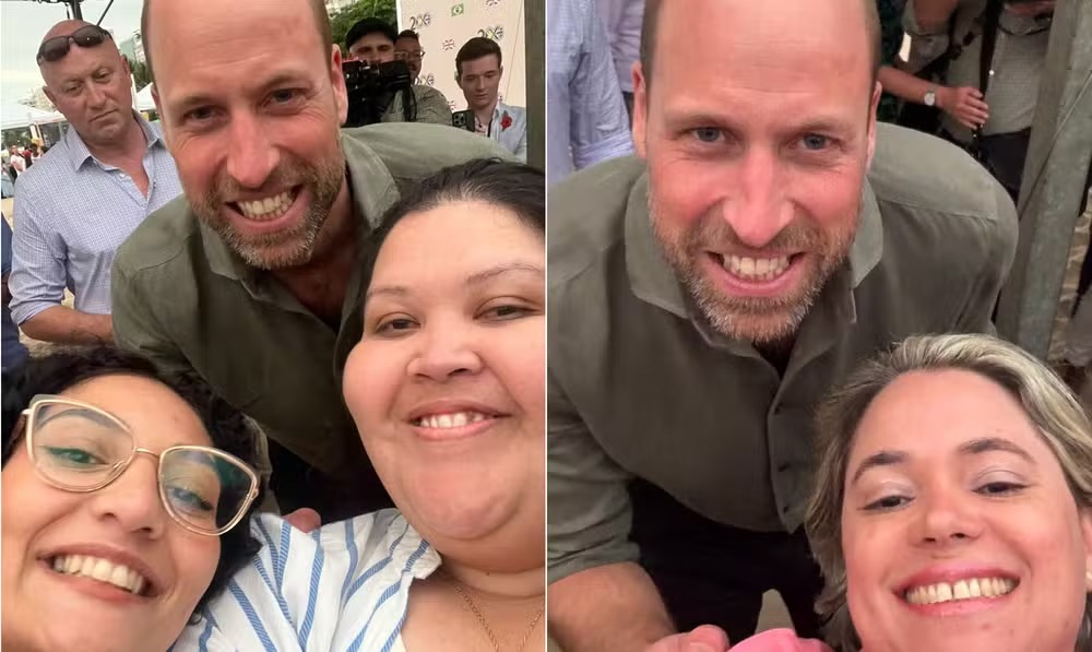 Grupo de amigas atravessam o país para ver o príncipe William no Rio
