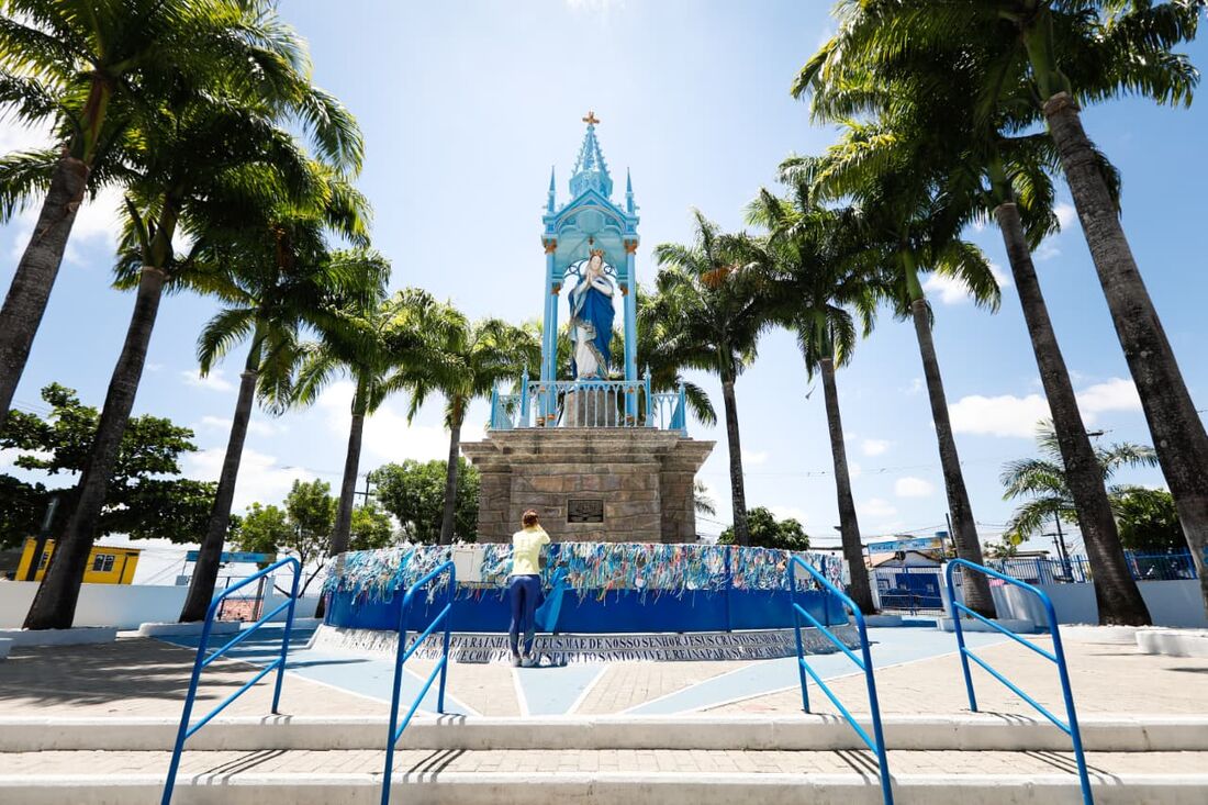 Imagem de Nossa Senhora da Conceição do Morro, padroeira afetiva do Recife