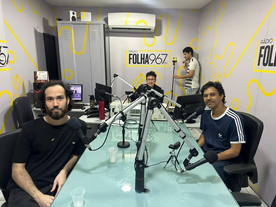 Cantor Julio Nilo e o produtor Dárcio Rubem