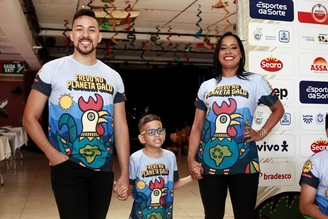 Camisa oficial do Galo da Madrugada 2026