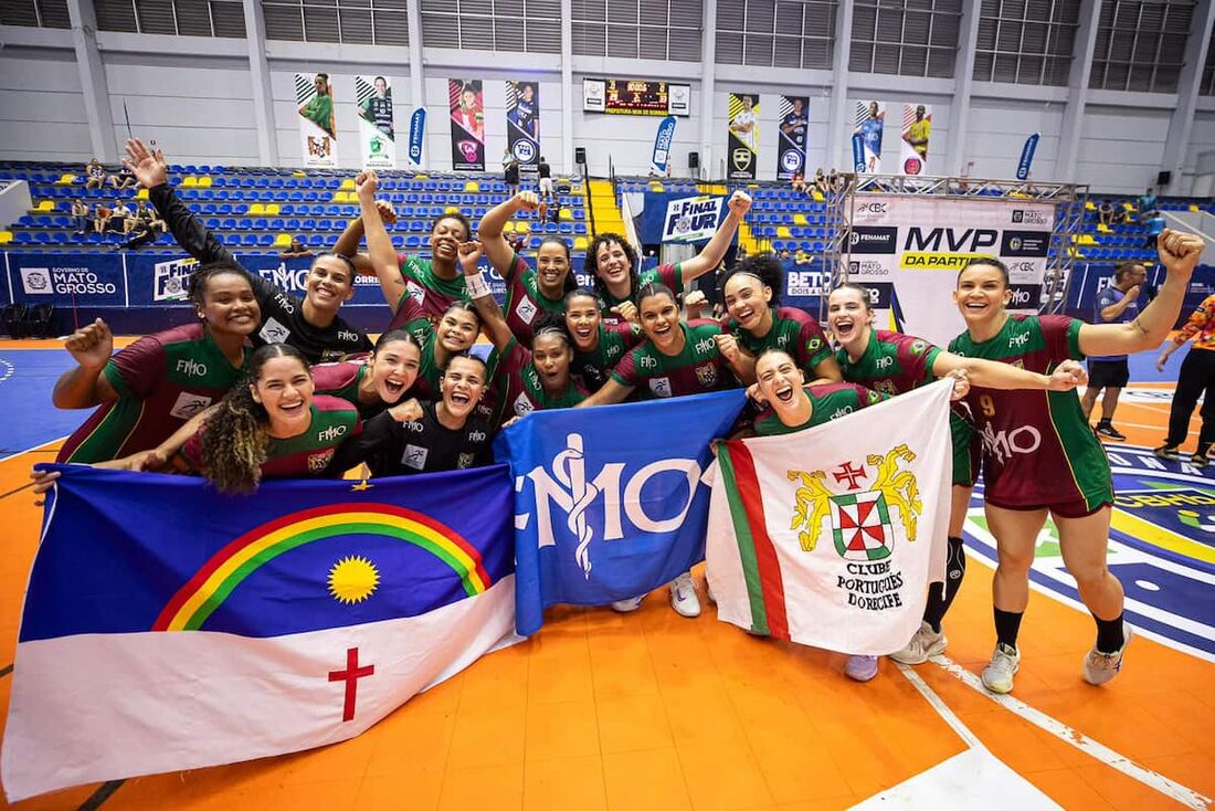 Equipe feminina do Clube Português é a atual vice-campeã da Liga Nacional