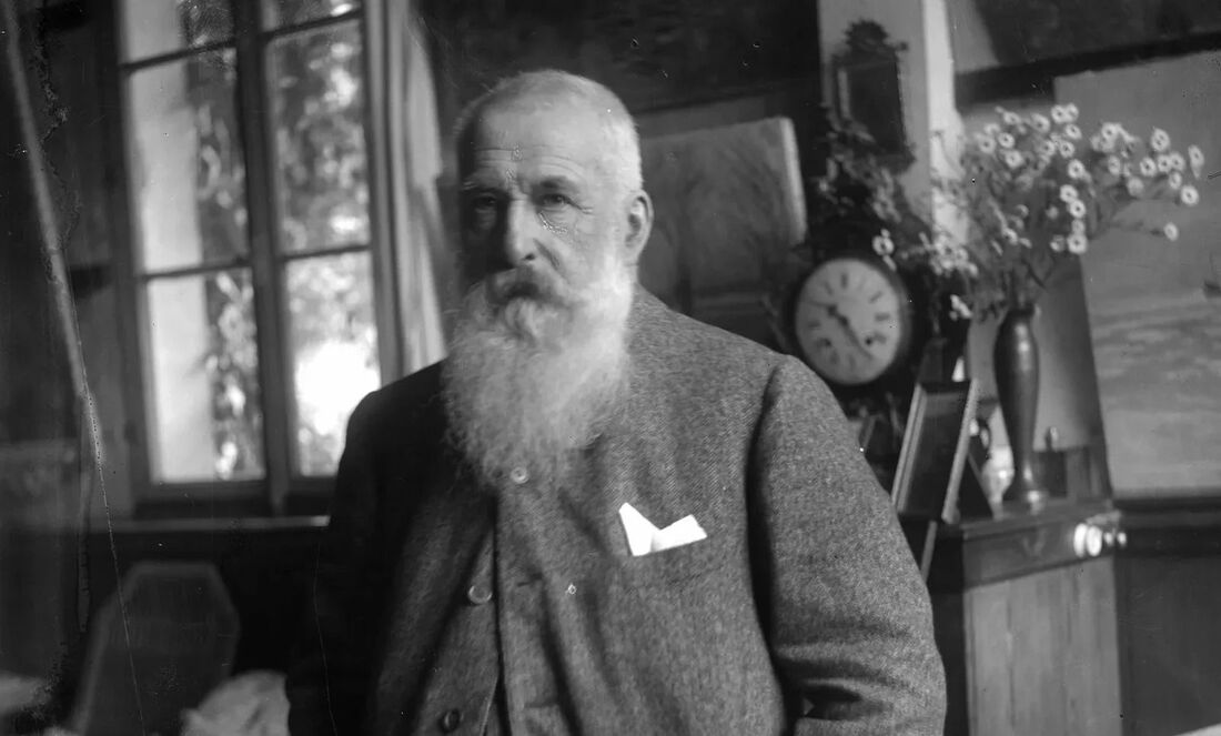 Claude Monet (1840-1926), pai do Impressionismo, experimentou o feitio e o calor da amizade