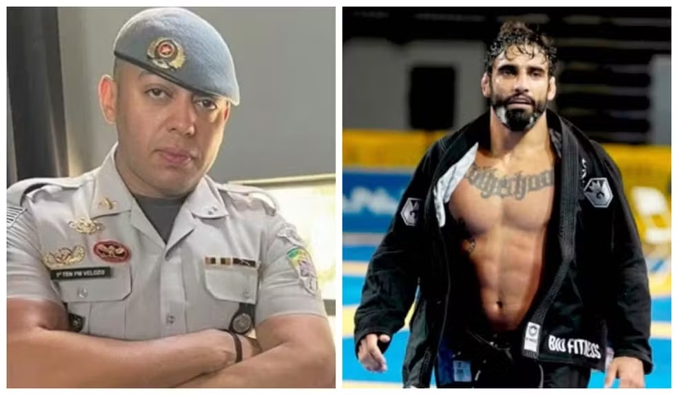 O policial militar Henrique Otavio Oliveira Velozo, preso por ter matado o campeão mundial de jiu-jitsu Leandro Lo, em agosto de 2022