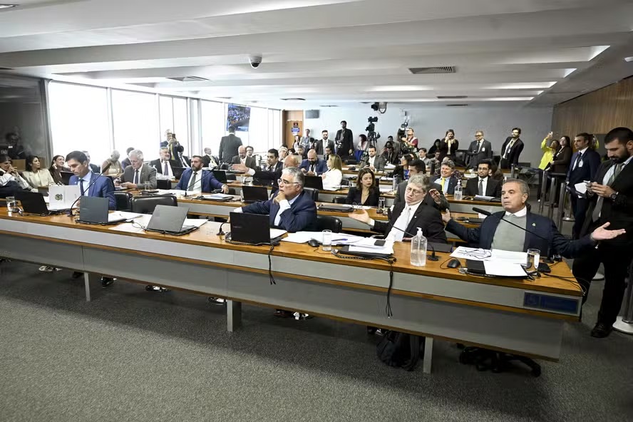 Sessão da CPI do INSS no Senado Federal 