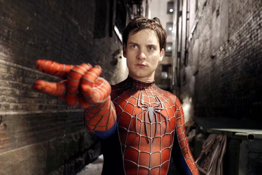 Tobey Maguire como Homem-Aranha