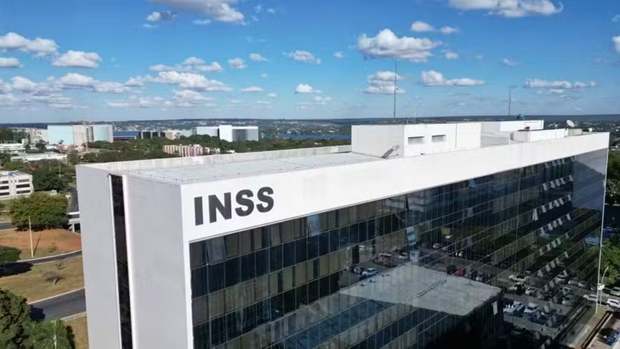 Fachada do prédio do INSS em Brasília 