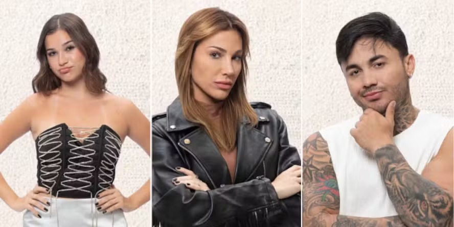 Duda Wendling, Maria Caporusso e Wallas Arrais