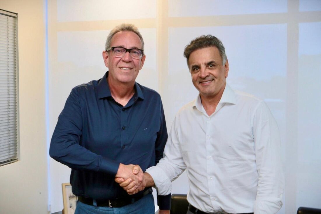 Álvaro Porto se reúne com Aécio Neves para tratar de 2026
