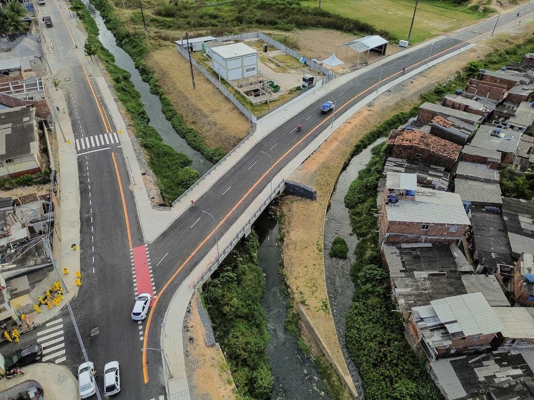 Inauguração da Ponte do Rio Morno