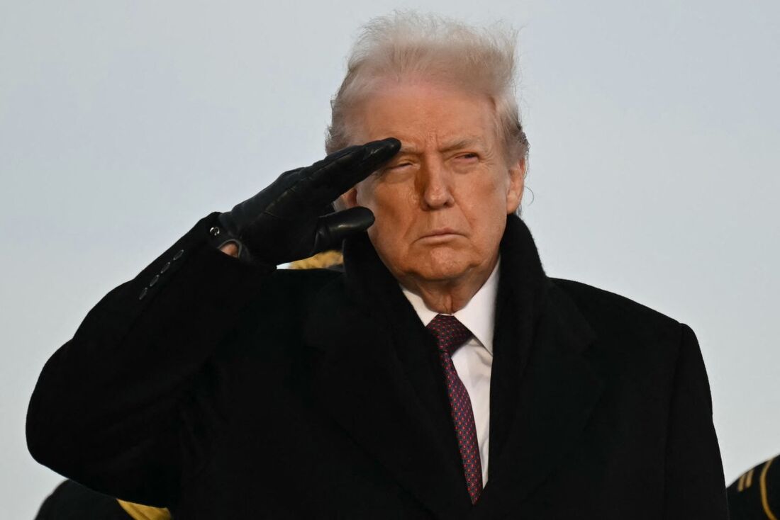 O presidente dos EUA, Donald Trump