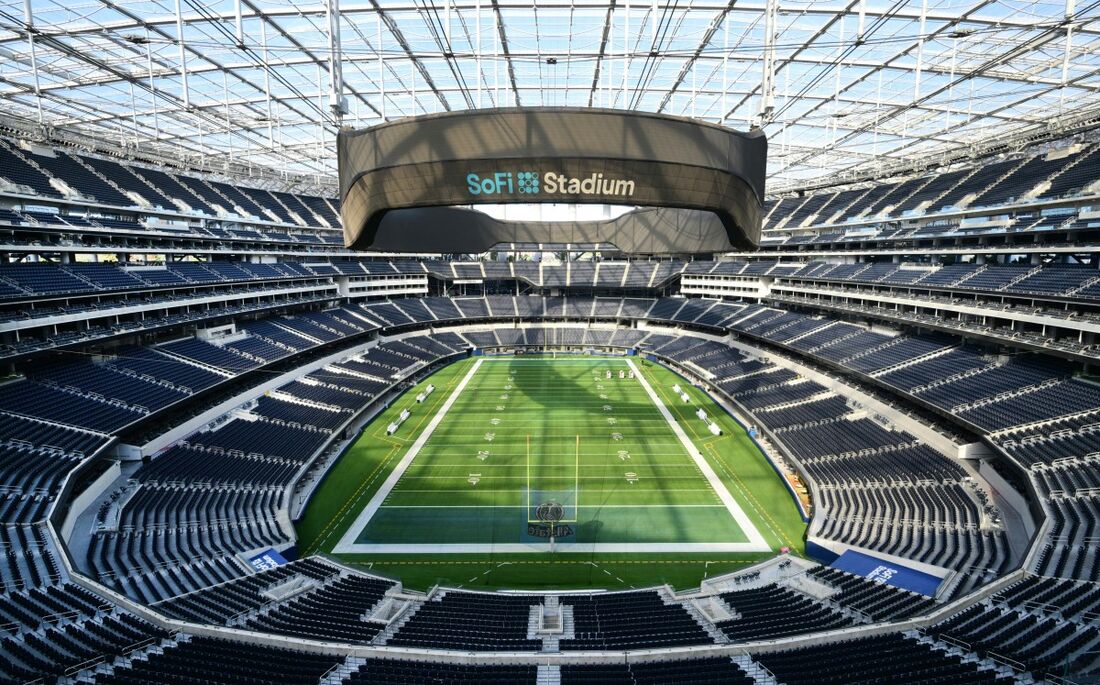 SoFi Stadium em Inglewood, California
