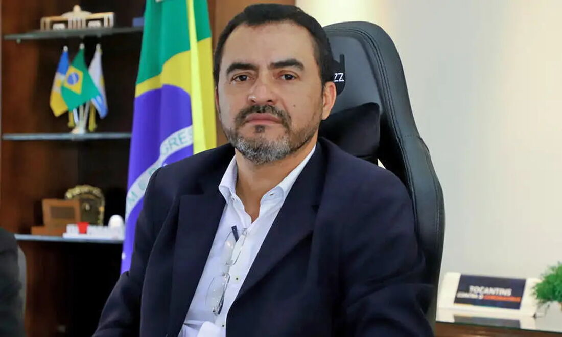 O governador do Tocantins, Wanderley Barbosa