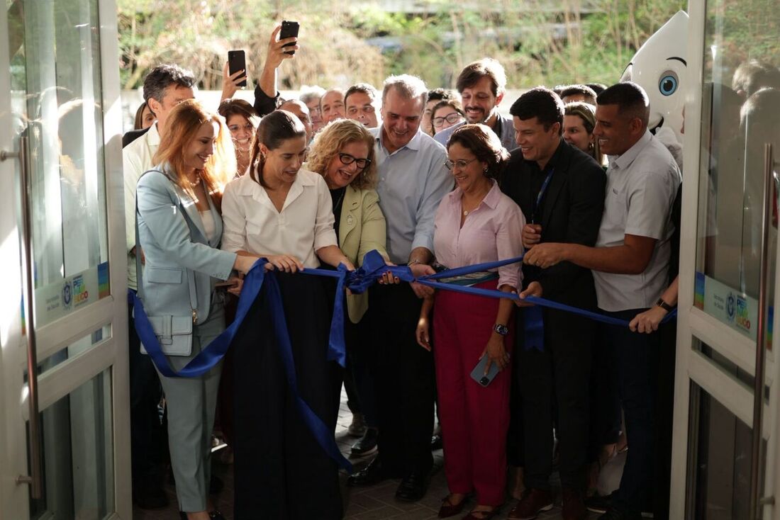 Governadora de Pernambuco, Raquel Lyra (PSD), inaugura a nova sede da Secretaria de Saúde do Estado