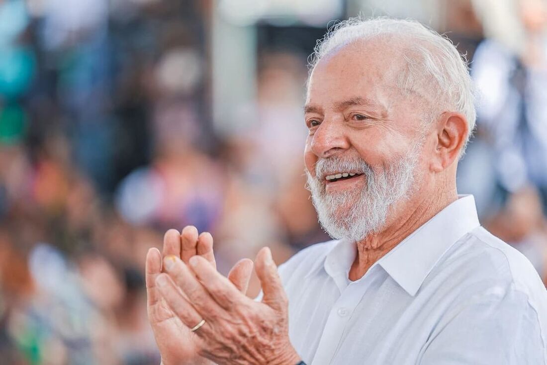 O presidente Lula