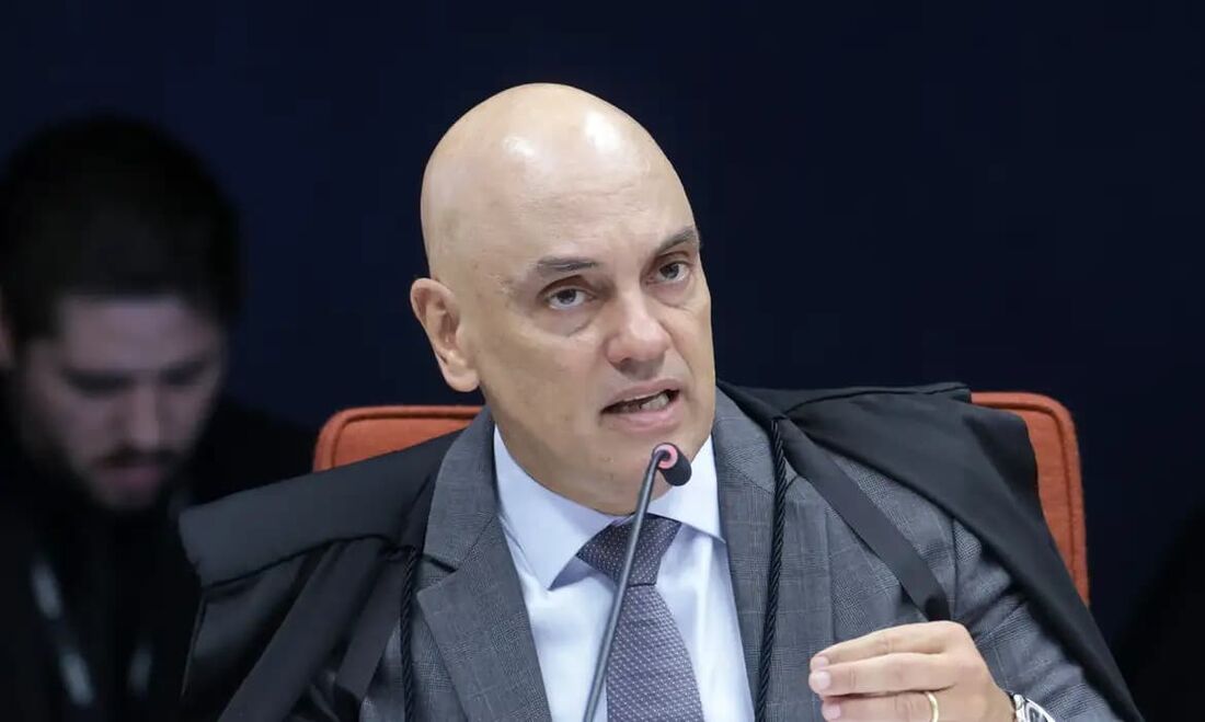 O ministro Alexandre de Moraes, do Supremo Tribunal Federal (STF)