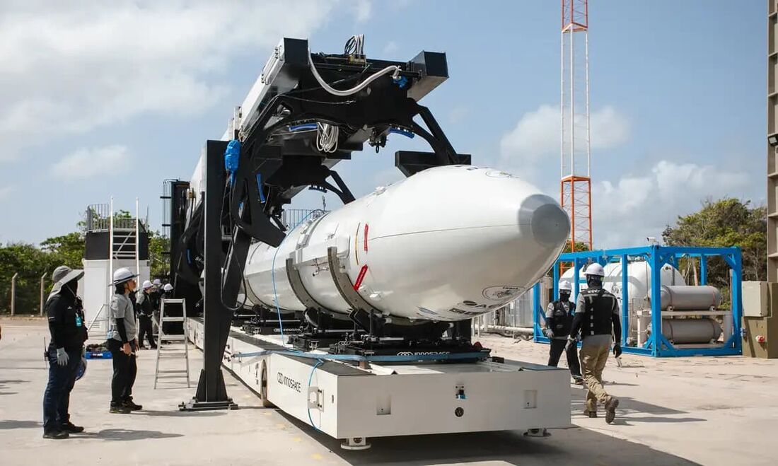 O lançamento do foguete Hanbit-Nano a partir do Centro de Lançamento de Alcântara (CLA), no Maranhão, foi adiado das 15h45 para as 22h desta segunda-feira (22).