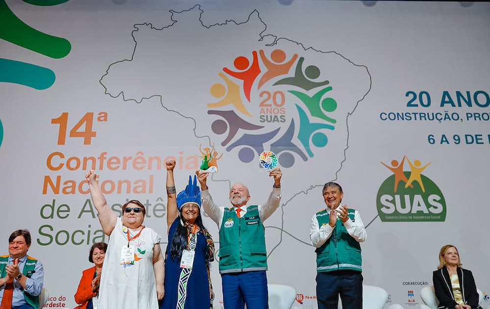 Durante a 14ª Conferência Nacional de Assistência Social, o presidente Lula falou sobre os crescentes casos de feminicídio
