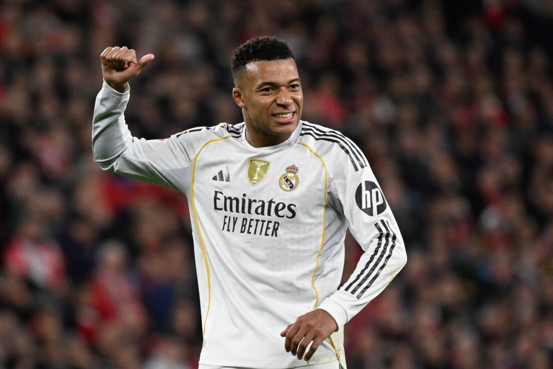 Mbappé, atacante do Real Madrid